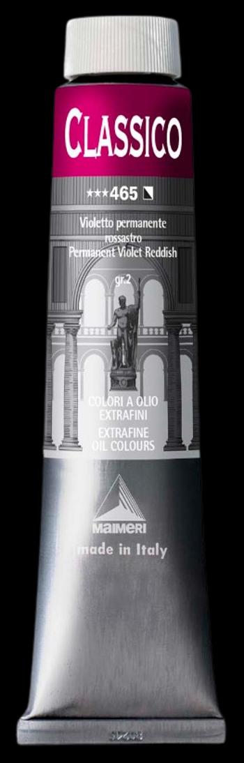 MAIMERI CLASSICO - Extra jemné olejové farby 465 - permanent violet reddish, 0,2 L