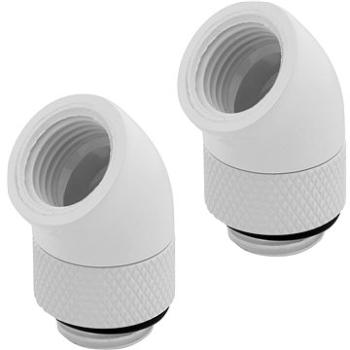 Corsair Hydro X Series 45° Rotary Adapter Twin Pack White (CX-9055007-WW)