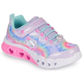 Skechers  FLUTTER HEART LIGHTS  Nízke tenisky Strieborná