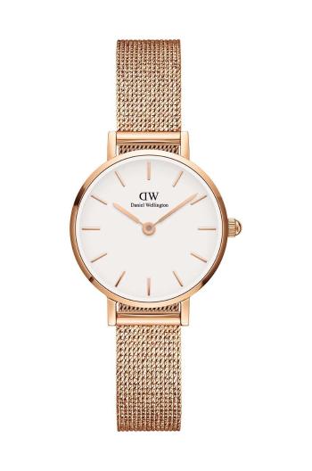 Hodinky Daniel Wellington Petite 24 Pressed dámske, ružová farba