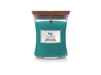 WoodWick Vonná sviečka váza stredná Juniper & Spruce 275 g