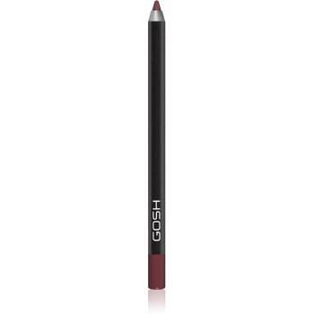 Gosh Velvet Touch vodeodolná ceruzka na pery odtieň 003 Cardinal Red 1,2 g