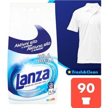 LANZA Fresh & Clean Biela 6,3 kg (90 praní) (5900627074888)