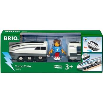 BRIO Herné sety 36003 Turbo vlak na batérie (7312350360035)