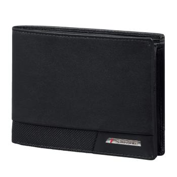 Samsonite Pánská kožená peněženka PRO-DLX 6 047 - černá