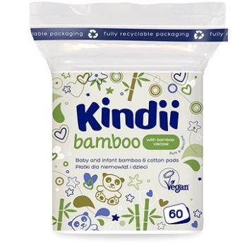 KINDII Bamboo detské čistiace tampóny 60 ks (5900095029632)