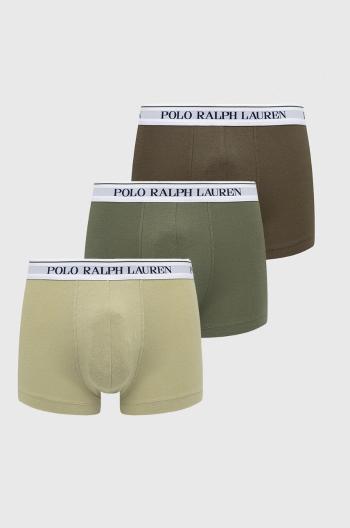 Boxerky Polo Ralph Lauren (3-pak) pánske,zelená farba,714830299047