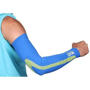 Compression Sleeves kompresní návleky na ruce modrá Velikost oblečení: M