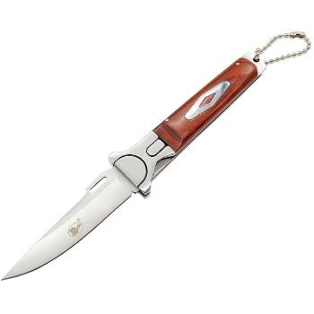 Outdoorový skladací nôž COLUMBIA-19,2cm/10,5cmcm/Hnedá