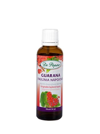 Guarana - bylinné kvapky DR. POPOV 50 ml