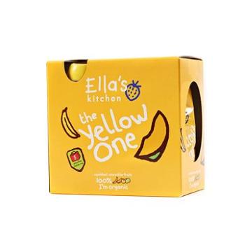 Ellas Kitchen BIO Yellow One ovocné pyré s banánom (5× 90 g) (5060107330023)