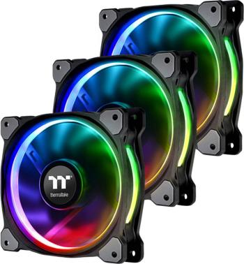 Thermaltake RIING PLUS 14 LED RGB PC vetrák s krytom RGB (š x v x h) 140 x 140 x 25 mm vrátane LED osvetlenia