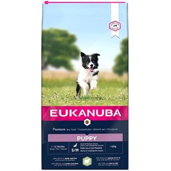 Eukanuba Puppy Small & Medium Lamb 12 kg (8710255168777)