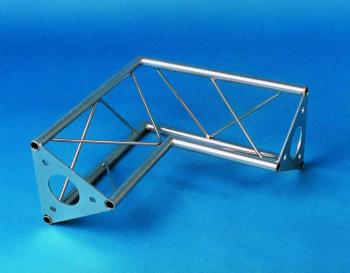 Alutruss DECOTRUSS SAC 25 3-bodová rampa roh 90 °