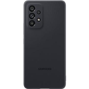 Samsung Galaxy A53 5G Silikónový zadný kryt čierny (EF-PA536TBEGWW)