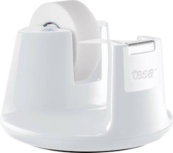 tesa Desk tape dispenser tesafilm Compact biela  vrátane úlohy lepiaca fólia 33 m 19 mm