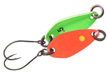 Spro plandavka trout master incy spoon orange green - 3,5 g