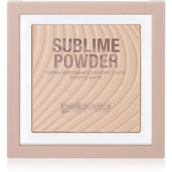 bellaoggi Sublime Powder kompaktný púder s matným efektom odtieň Golden Sand 9 g