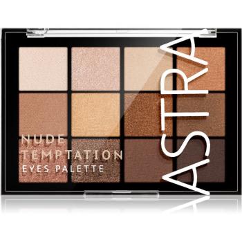 Astra Make-up Palette The Temptation paletka očných tieňov odtieň Nude Temptation 15 g