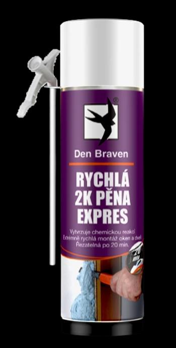 DEN BRAVEN - Rýchla 2K pena EXPRES modrá 400 ml