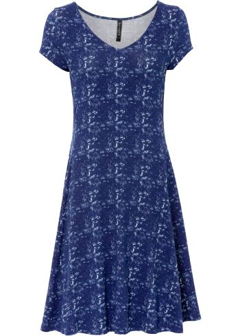 Úpletové šaty s batikovaným vzorom, s udržateľnou viskózou