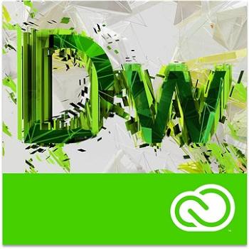 Adobe Dreamweaver, Win/Mac, CZ/EN, 12 mesiacov, obnova (elektronická licencia) (65297791BA01B12)