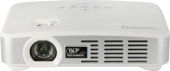 Telefunken Projektor DLP500 WIFI  DLP Svetelnosť (ANSI Lumen): 500 lm 1280 x 800 WXGA 1000 : 1 biela
