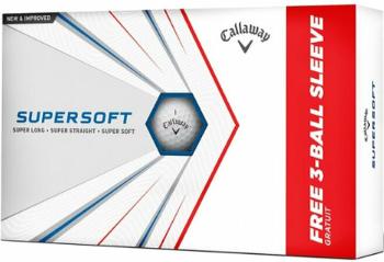 Callaway Supersoft 2023 White 15 Balls Pack