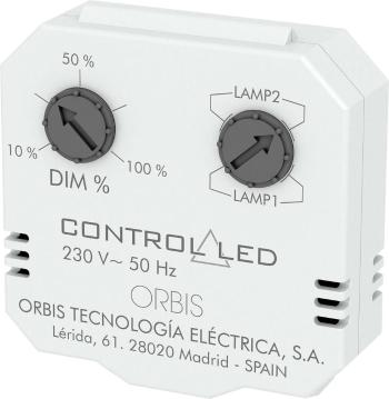 ORBIS Zeitschalttechnik OB200010 stmievač pod omietku Vhodné pre svietidlo: žiarovka, energeticky úsporná žiarovka, halo