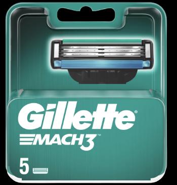 Gillette Mach3 Náhradné hlavice 5 ks