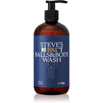 Steve's No Bull***t Balls and Body Wash energizujúci sprchový gél 500 ml