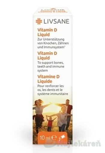 LIVSANE Tekutý vitamín D 10 ml