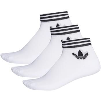 adidas  Ponožky adidas Trefoil Ankle Socks 3 Pairs  Biela