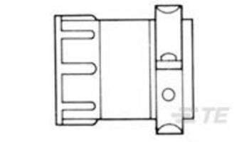 TE Connectivity Circular Plastic ConnectorsCircular Plastic Connectors 206512-6 AMP