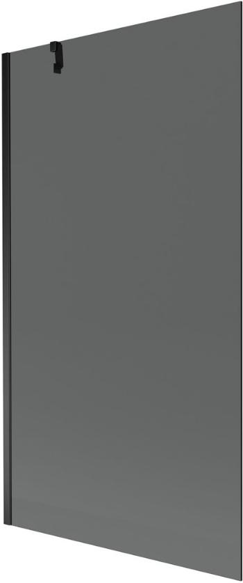 MEXEN/S - Next vaňová zástena FIX 100 x 150 cm, grafit, čierna 895-100-000-00-40-70