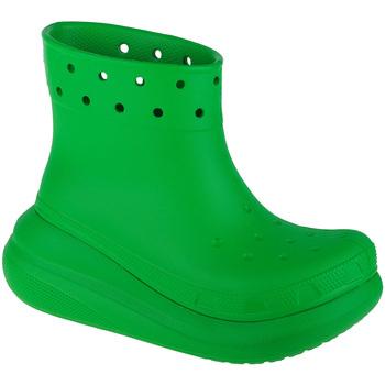 Crocs  Čižmy do dažďa Classic Crush Rain Boot  Zelená