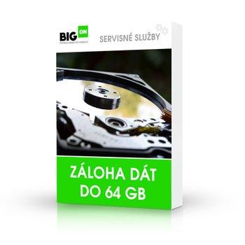 Záloha dát do 64 GB