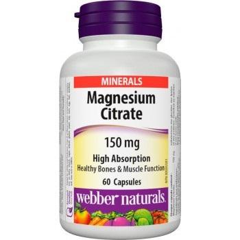 Webber Naturals Magnesium 150 mg, 60 kapsúl