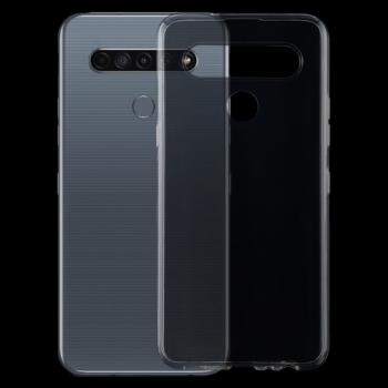 Silikónový kryt LG K61 priehľadný