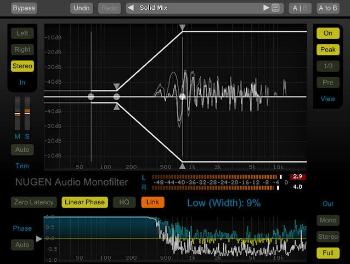 Nugen Audio Monofilter > Monofilter V4 UPG (Digitálny produkt)