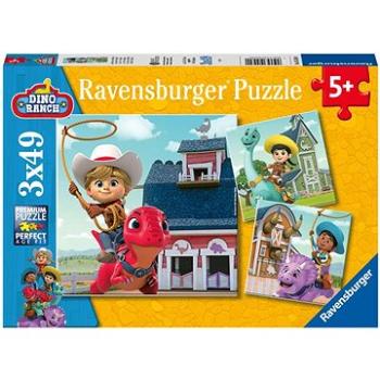 Ravensburger 055890 Dino Ranch 3× 49 dielikov (4005556055890)