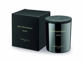 Cereria Mollá Vonná sviečka čierna Mediterranean Blue (Candle) 230 g