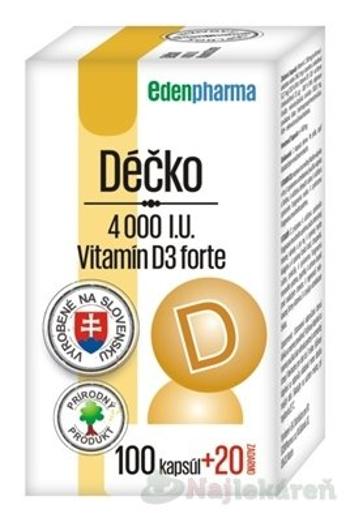 EdenPharma Déčko 4000 I.U. 120 kapsúl