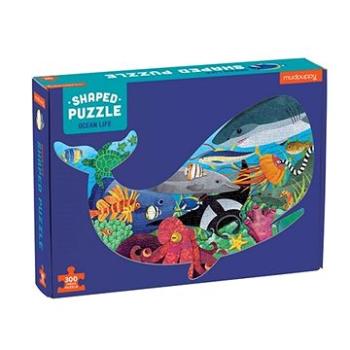 Tvarované puzzle – Život v oceáne (300 ks) (9780735357273)