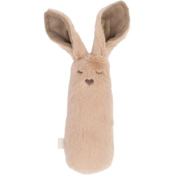 BIBS Kangarooo Rattle hrkálka Vanila 1 ks