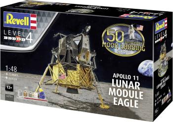 Revell 03701 Apollo 11 Lunar Module Eagle sci-fi model, stavebnica 1:48