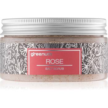 Greenum Salt Scrub soľný peeling na telo s vôňou Rose 320 g