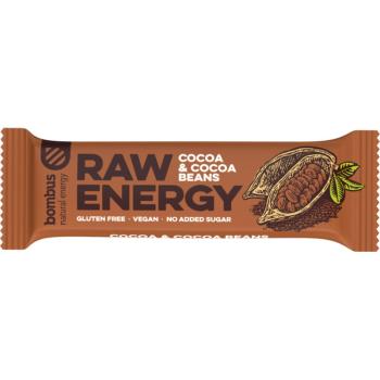 Bombus Raw Energy BIO ovocná tyčinka príchuť Cocoa & Cocoa Beans 50 g