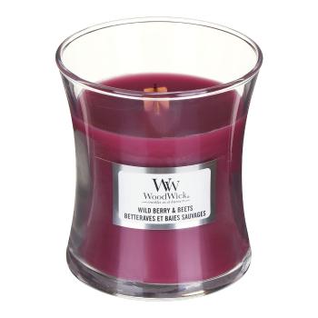 WoodWick Vonná sviečka váza malá Wild Berry & Beets 85 g