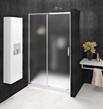 GELCO - SIGMA SIMPLY sprchové dvere posuvné 1000mm, sklo Brick GS4210